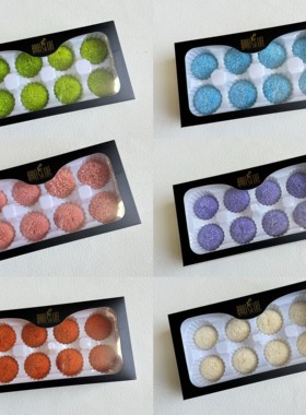 永生花DIY笑脸小狮子圣诞雪人4-5cm乒乓球菊花朵永生花花束材料