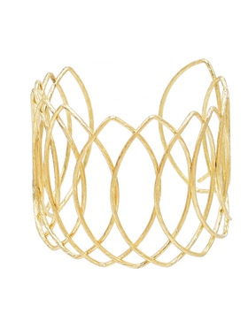 古风汉服女金属臂镯敦煌镂空手镯