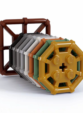 乐高lego 75937 30033 30094 八角边 铰链板 黑色