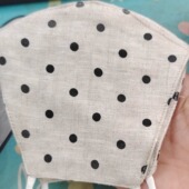 中奖奖品汉麻口罩一个装 颜色随机