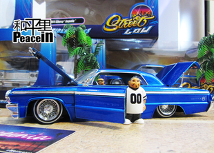 【北京现货】1964 雪佛兰 IMPALA LOWRIDER STREET LOW 1/24 车模
