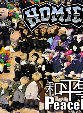 【北京现货】HOMIES  公仔 玩具 WESTCOAST 西海岸 CHICANO joker