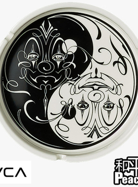 【北京现货】太极拳击 RVCA X MISTERCARTOON太极卡通 储物烟灰缸