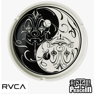 【北京现货】太极拳击 RVCA X MISTERCARTOON太极卡通 储物烟灰缸