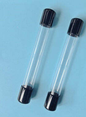 PVC管透明塑料管 硬管圆筒空心管带盖子防尘管外径19内径18毫米