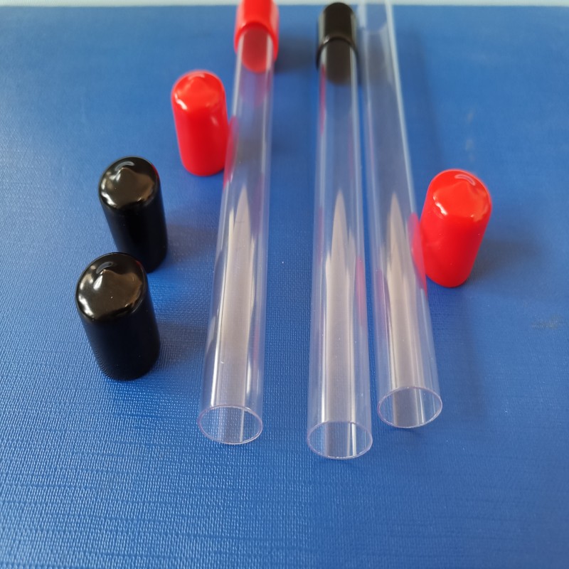 PVC透明管塑料硬水管硬管透明圆管焊材磁铁包装管外径15内径14mm