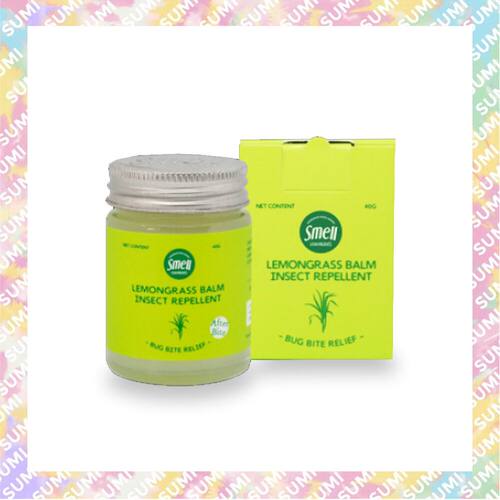 Smell Lemongrass 香茅柠檬草驱蚊膏40g泰国制舒缓蚊叮虫咬缓解版