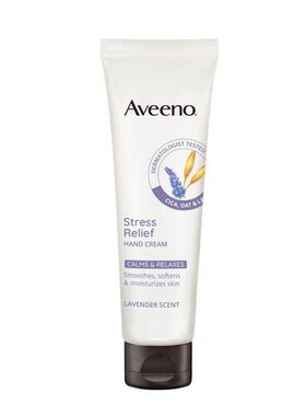 进口版Aveeno 天然燕麦薰衣草舒压护手霜50g敏感肌润肤露滋润保湿