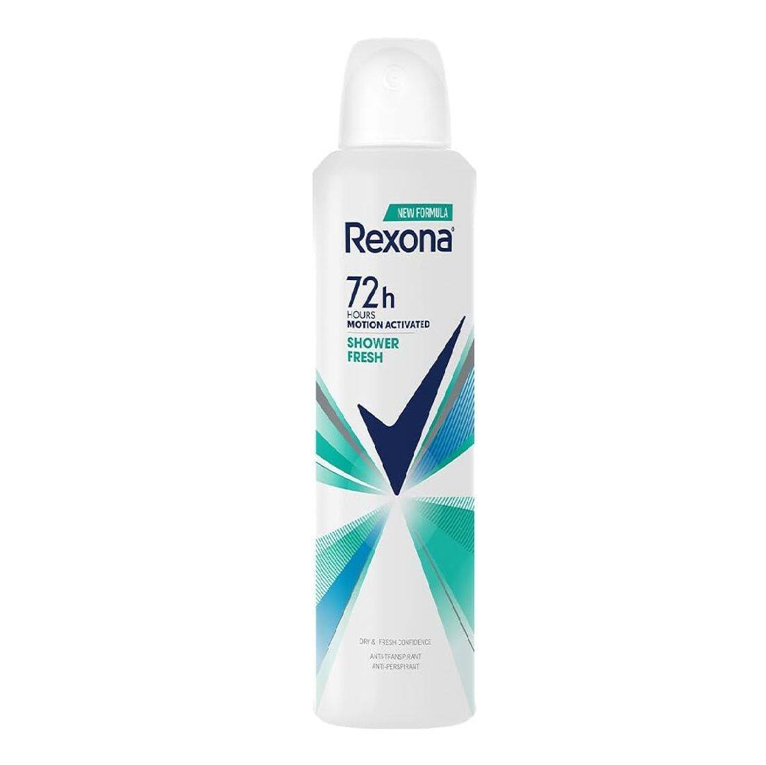 Rexona 清新舒爽止汗喷雾阿根廷版200ml除汗臭清爽除臭运动激活版