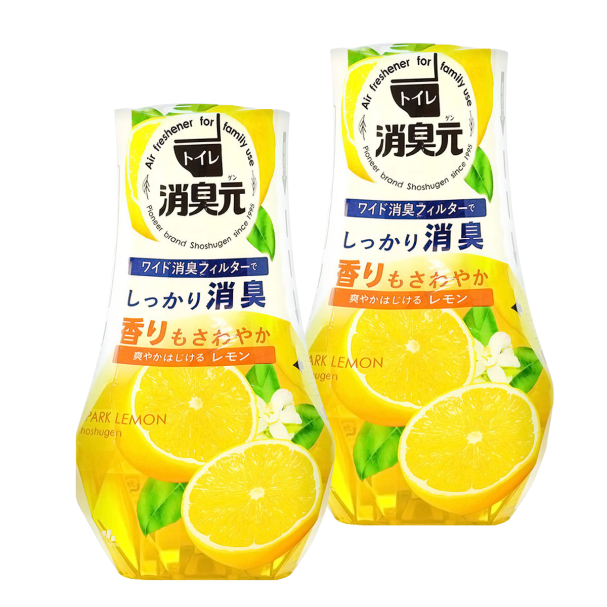 小林制药进口2支优惠装浴厕消臭元芳香剂空气清新清爽柠檬香400ml