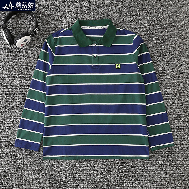 胖男童长袖polo衫春秋装上衣中大童加肥加大码童装青少年t恤衫潮,童装/婴儿装/亲子装,T恤,淘宝优惠券,粉丝福利购,淘宝优惠卷