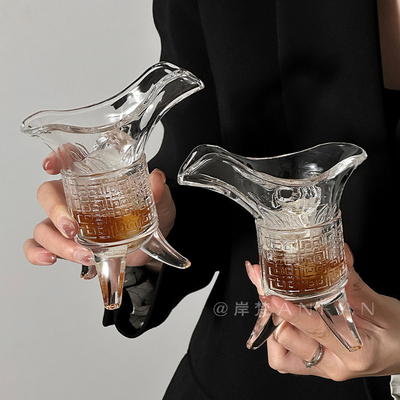 复古新中式个性创意帝王杯咖啡杯