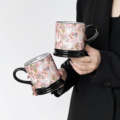 岸梵复古陶瓷高颜值马克杯