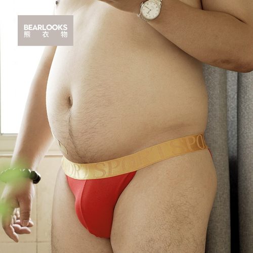 男士性感高叉三角裤内裤棉质大码