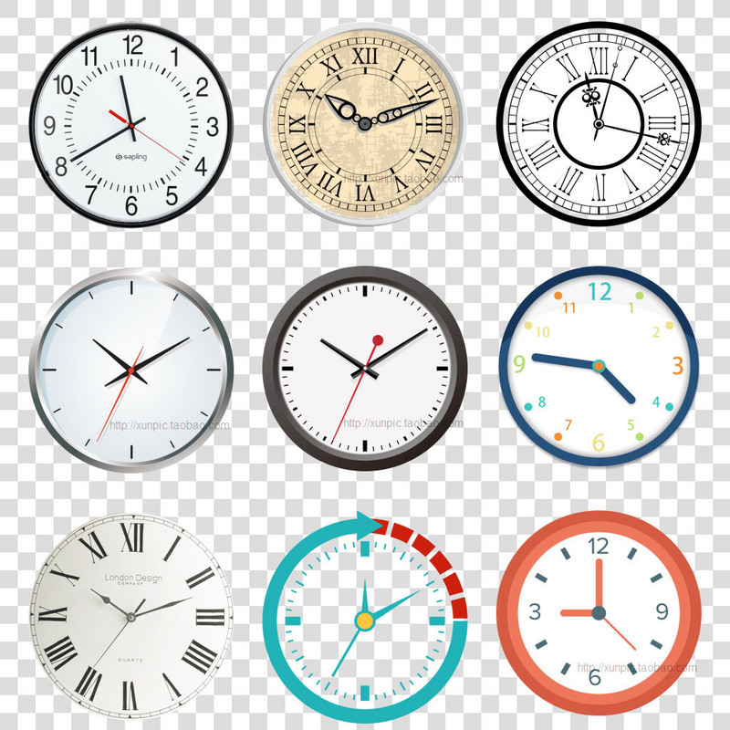 钟表图片闹钟时间图标时钟素材 高清免抠素材 钟 时钟 图片