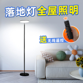 沙发侧边落地灯 立地灯 全屋照明客厅卧室补光超亮上下发光免安装