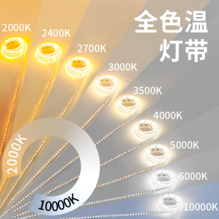 2000K2700K3000K3500K4000K5000K6000K10000K线性灯led灯带多色温