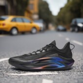 112531126 网面透气耐磨防滑缓震碳板实战篮球鞋 安踏狂潮7 篮球鞋