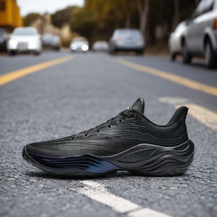 112541617 男子防滑耐磨缓震回弹运动鞋 安踏天际3 专业实战篮球鞋