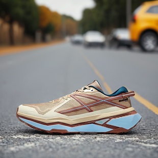 ANTA安踏猎隼2跑步鞋男专业减震防滑户外运动鞋系带112445502A