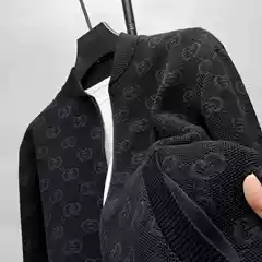 Gucci Cardigan GG Monogram Knit Cardigan