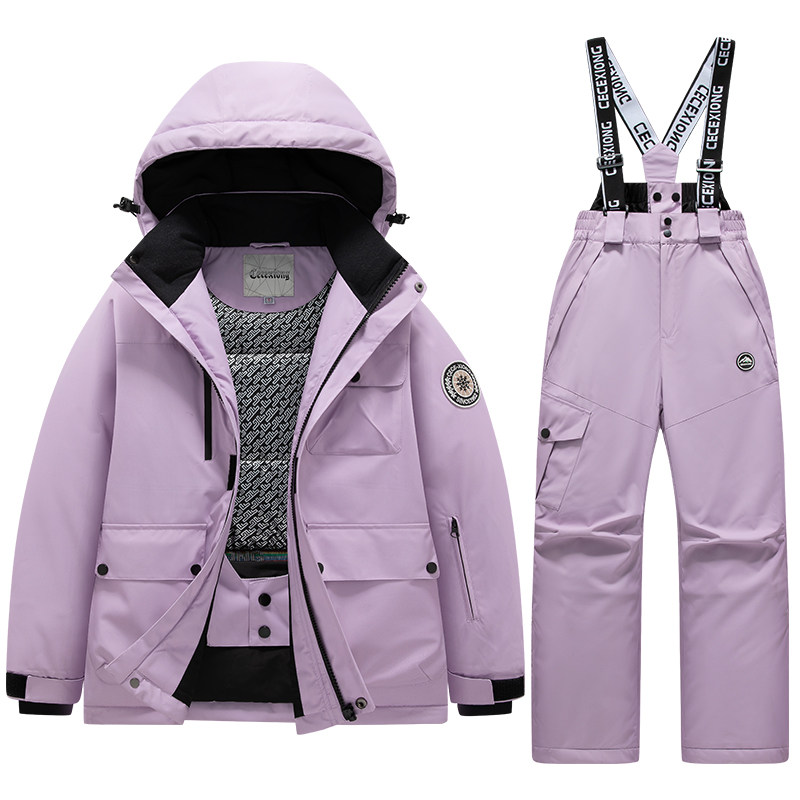 石墨烯亲子儿童滑雪服套装
