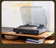 JBL 黑金色 专业留声机黑胶唱片机无线蓝牙唱盘机唱机 SPINNER