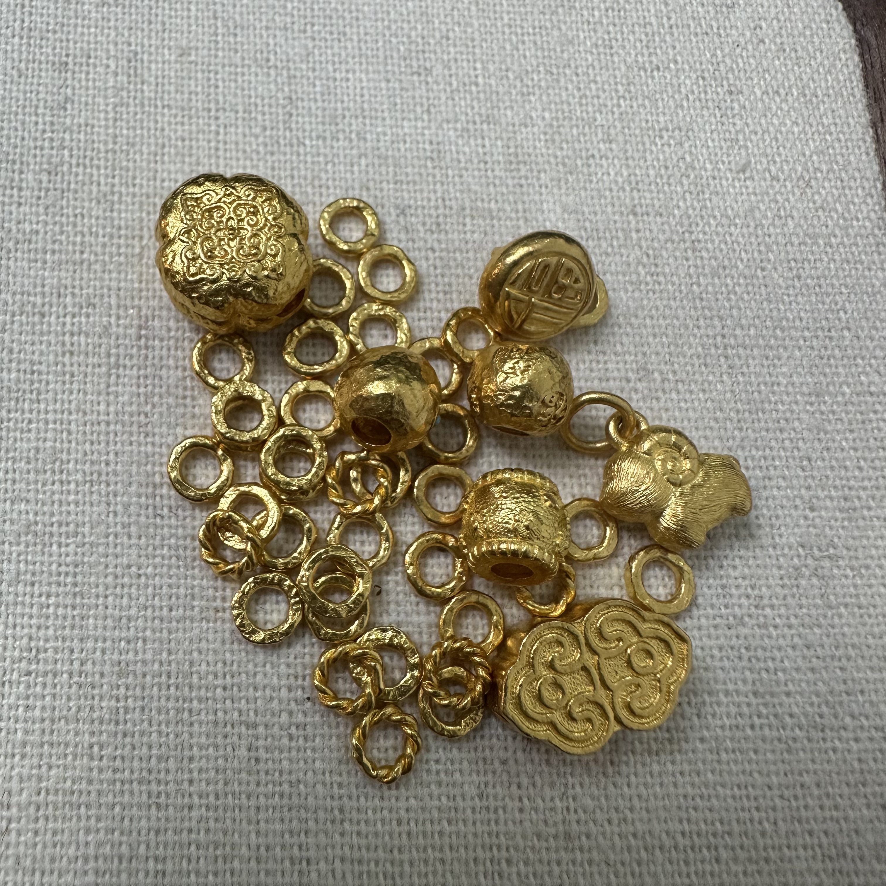 足金999黄金配件经雅黄金直播间专拍旧换链接30.84