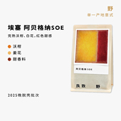 良致 SOE咖啡豆 25年晚脱壳批次西达摩阿贝格纳中浅烘精品手冲意式