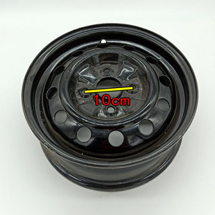 轮毂黑色轮鼓 金彭D70 铁圈 钢圈 T90电动汽车轿车轮圈 S70 D90