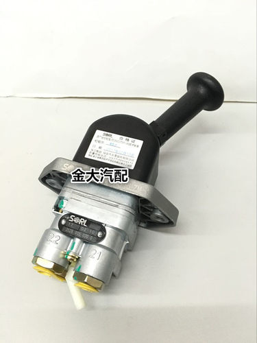 适用于解放J6领航版瑞立SORL配套手刹车阀手控阀手制动阀