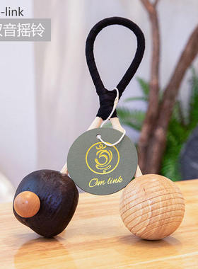 椰球锤响棒雷声鼓鸟鸣器彩绘摇铃南美双音鼓打击民族乐器非洲响鼓