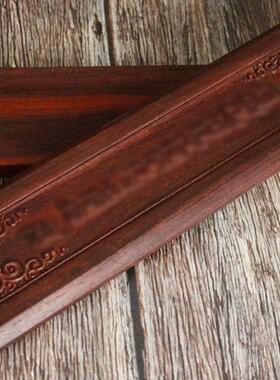 藏式家用檀木夹书板用品书夹摆件