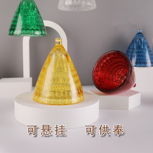 五彩风擦擦塔尔si如来八塔水琉璃防晒悬挂佛塔模具装饰摆件挂件