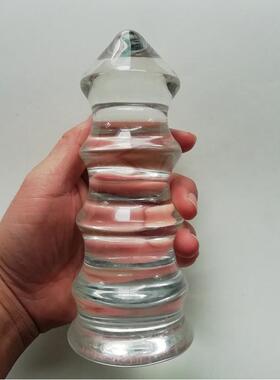 A glass-made anus used as a masturbation toy