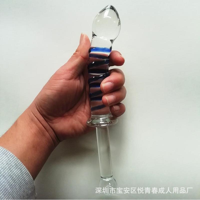 按摩解压女新款女用器玻璃水茎器器放松新款玩具按摩器机器细腻玻