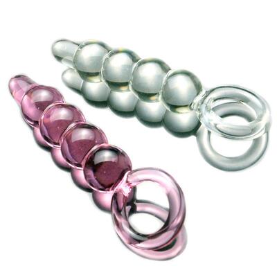 A glass-made anus used as a masturbation toy