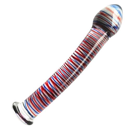 Glass-made femalemasturbation toy fake phallus adult product