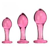 glass masturbation made used anus toy