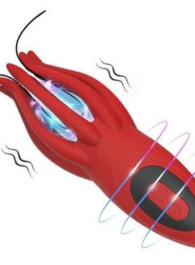 Male penis vibration massager reduces sensitivity