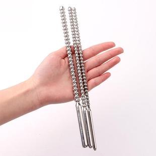 男用不锈钢螺纹马燕器水道堵扩张器腿部另类放松自律器按摩新款解