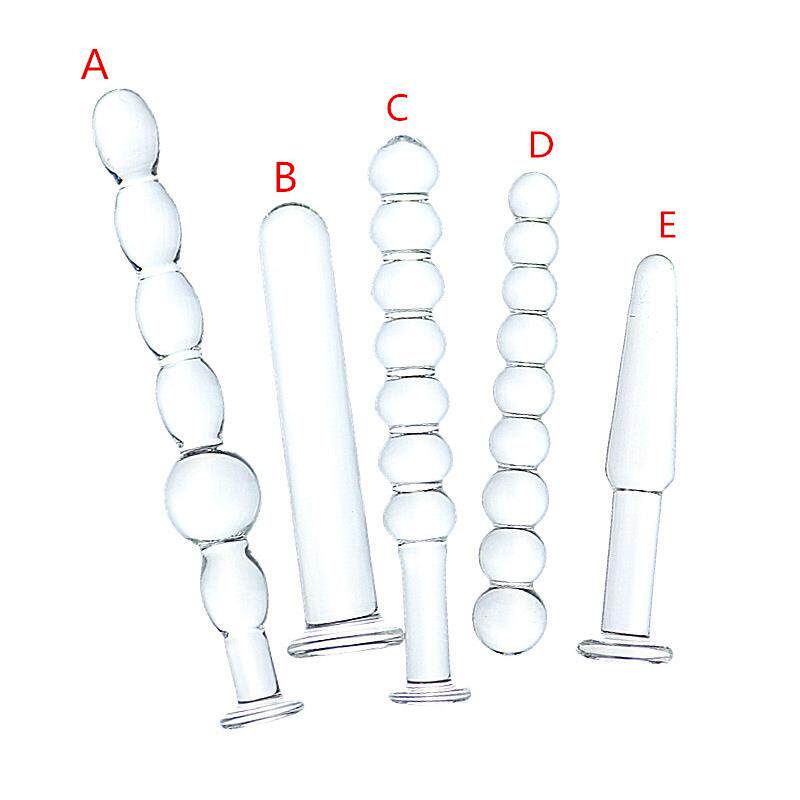 A glass-made anus used as a masturbation toy