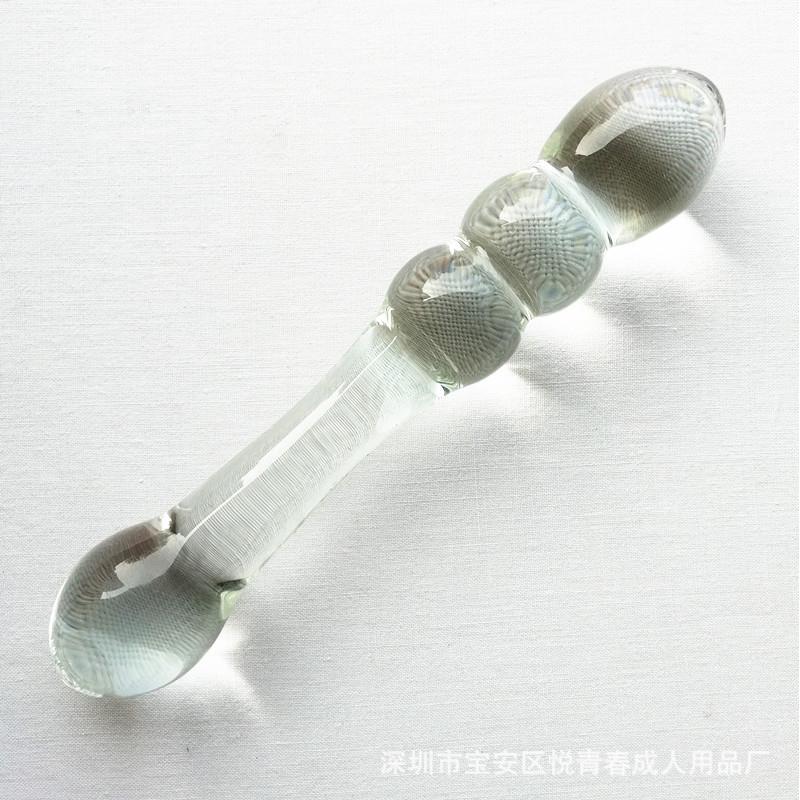 迷你水晶玻璃拉条器器私密茎按摩放松解压女新款女用器具缓解压力