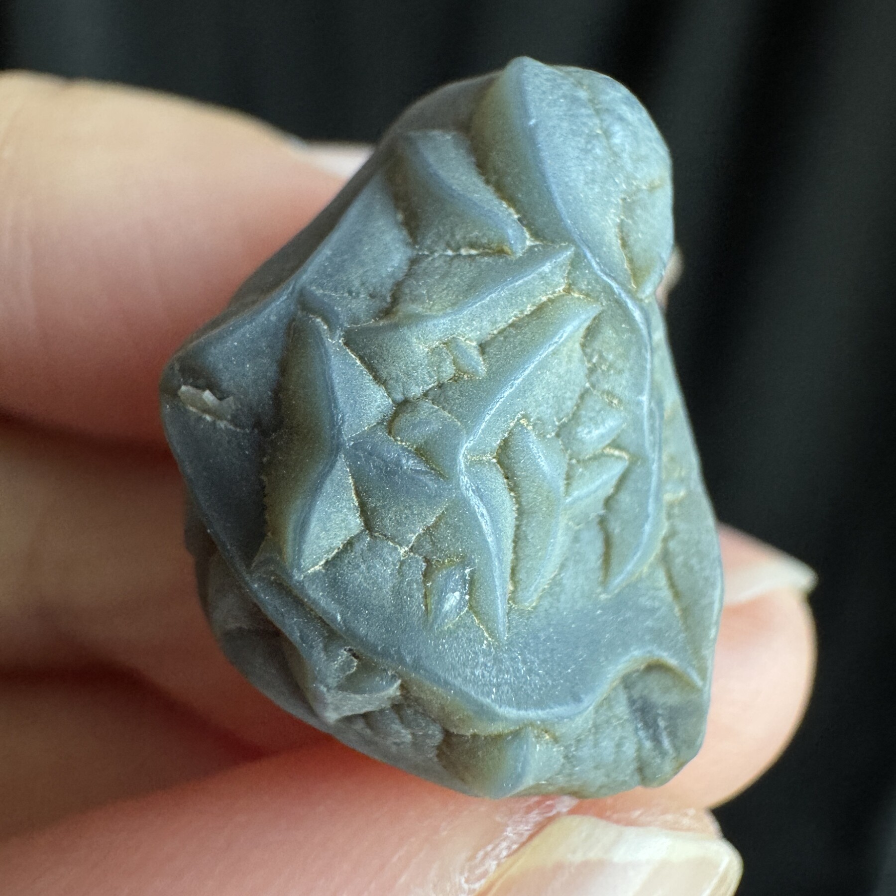 1.9x1.5x1cm 深纹筋珠宝奇石