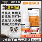 Серная кислота неостериницин капляет глазные глазные капли кошачьи глаза, анти -инфляционные глазные капли для собак, домашние животные, воспаление и следы слезы