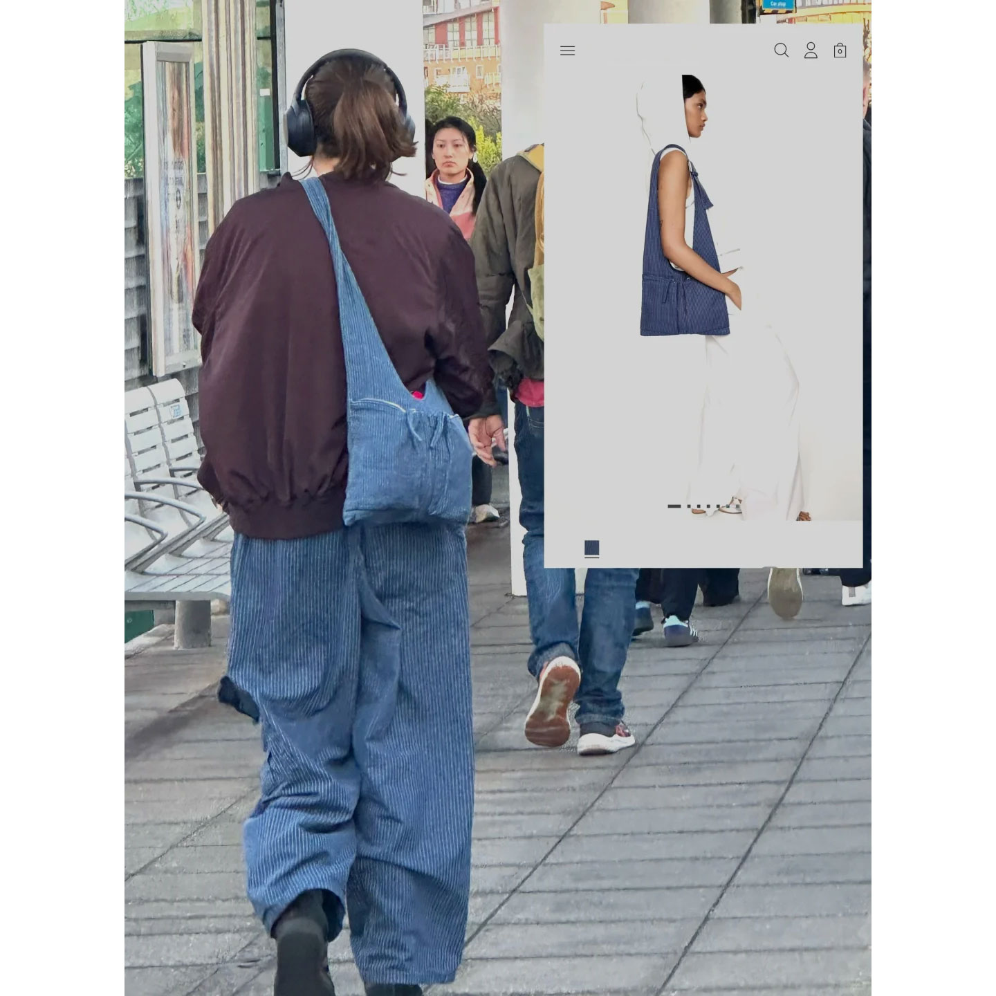 斜挎托特包小众单肩腋下包