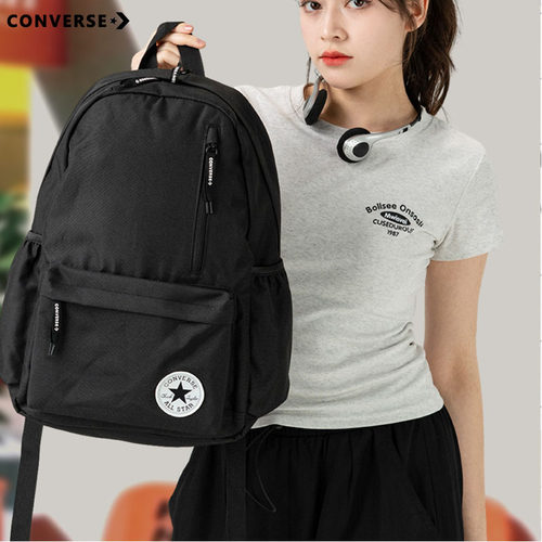 Converse匡威书包双肩包正品女学生男背包简约帆布包运动旅行潮包