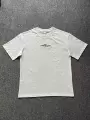 White Small Letter Embroidery