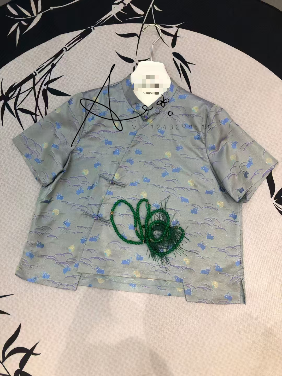 价格私信…深圳南油高端女装新中式衬衫