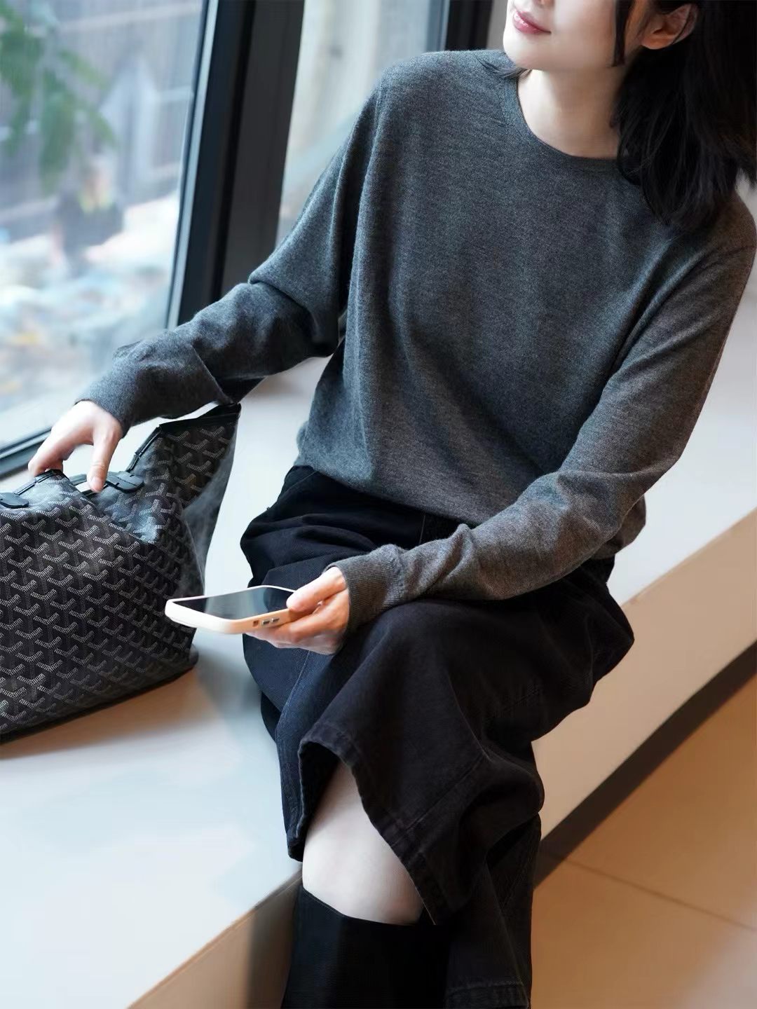 顺丰包邮…高端女装设计师系列高级定制羊绒衫如（不退不换）